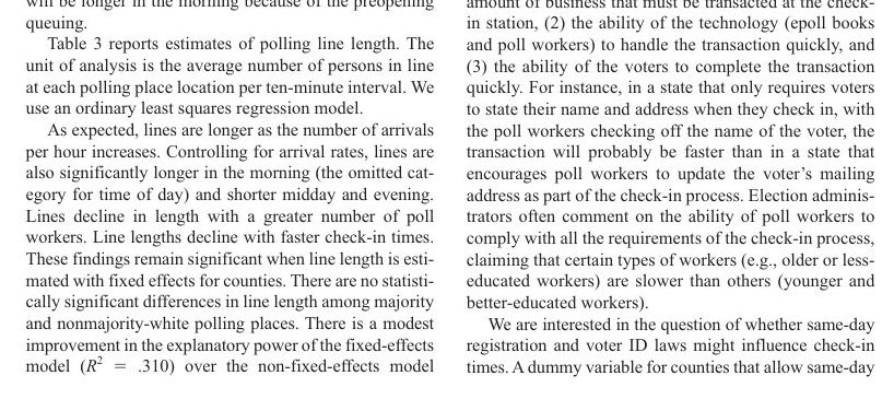 Featured visual from Waiting to Vote in the 2016 Presidential Election: Evidence from a Multi-Campus Study